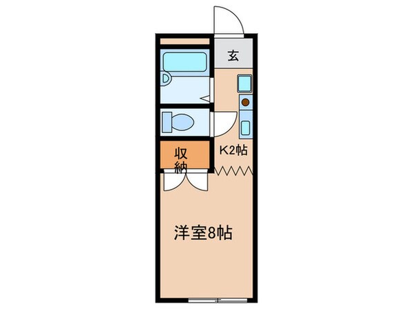 ﾌｪﾆｯｸｽ248の物件間取画像